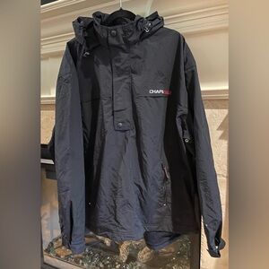 Chaps Ralph Lauren Men’s Vintage Windbreaker Jacket Size: XXL - Black